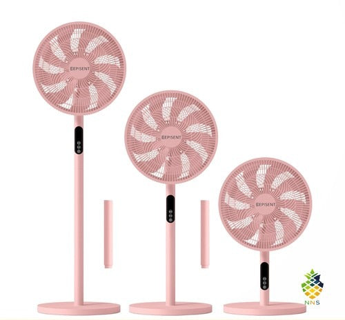 3-in-1 16in Pedestal Desk Fan Remote Oscillating 65-125cm 9H Timer Cooling UK