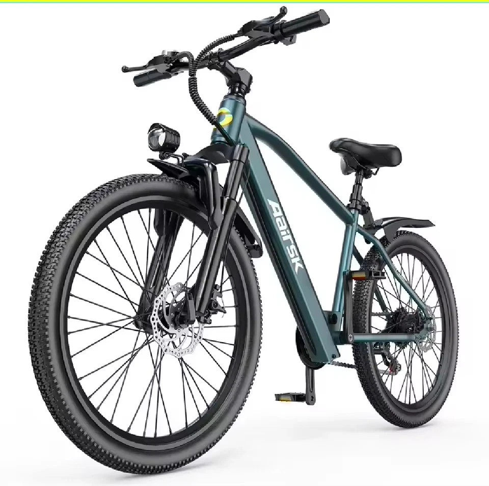 Aairsk GT900 Electric Bike 26" 250W 36V13Ah MTB E-Bike Full Suspension City UK