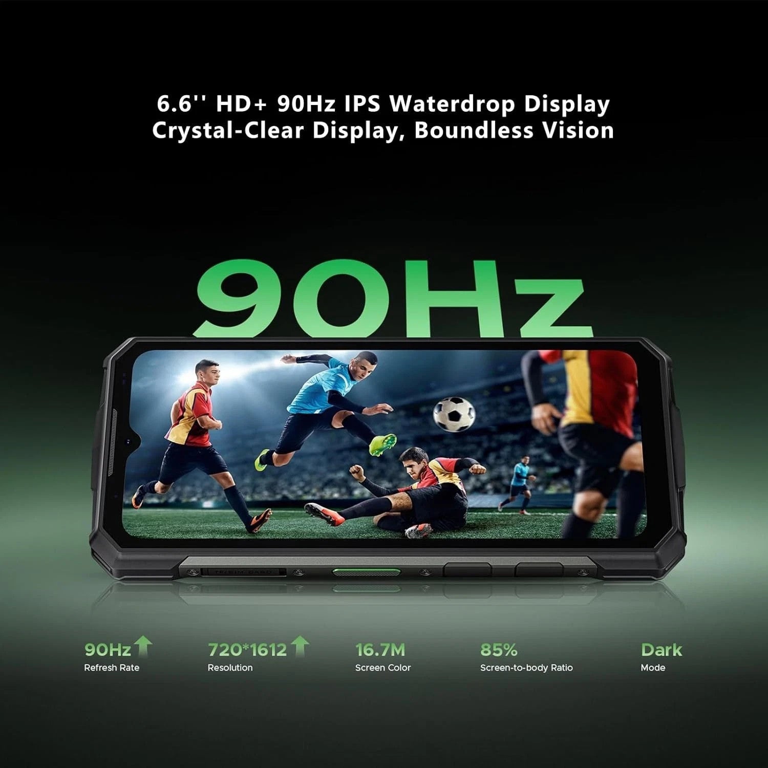 DOOGEE Fire Rugged Smartphone Android 15 13000mAh NFC UK