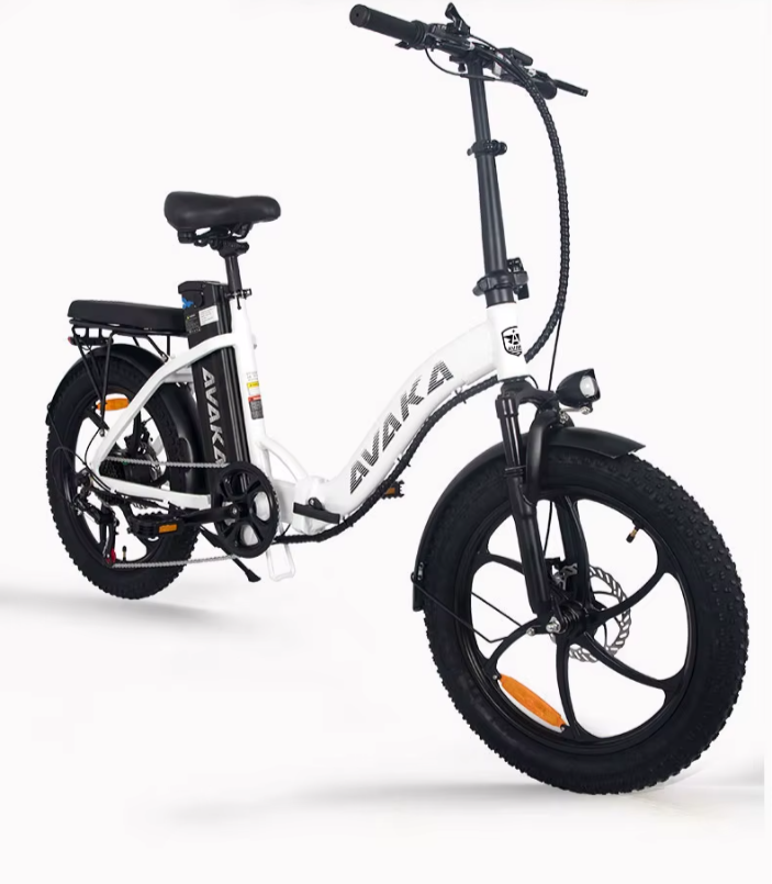 AVAKA BZ20PLUS Folding Electric Bike 250W 48V 18.2Ah 20” Fat Tyres City e-Bike