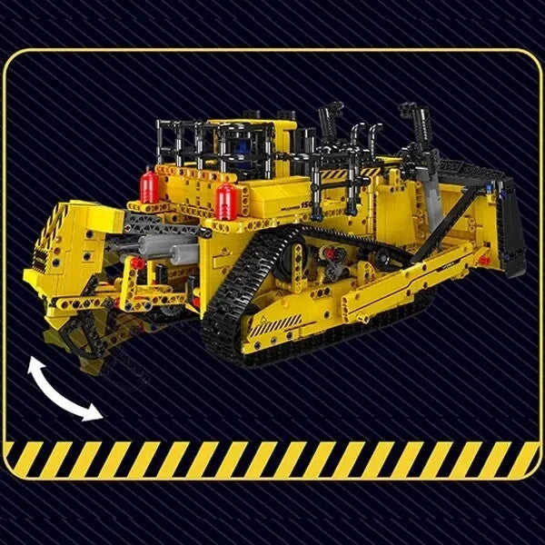 Mould King 15084 RC Bulldozer Building Blocks 1508pc Brick Set UK