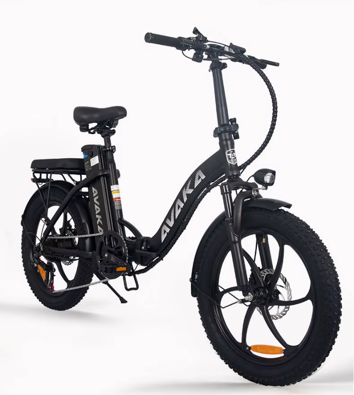 AVAKA BZ20PLUS Folding Electric Bike 250W 48V 18.2Ah 20” Fat Tyres City e-Bike