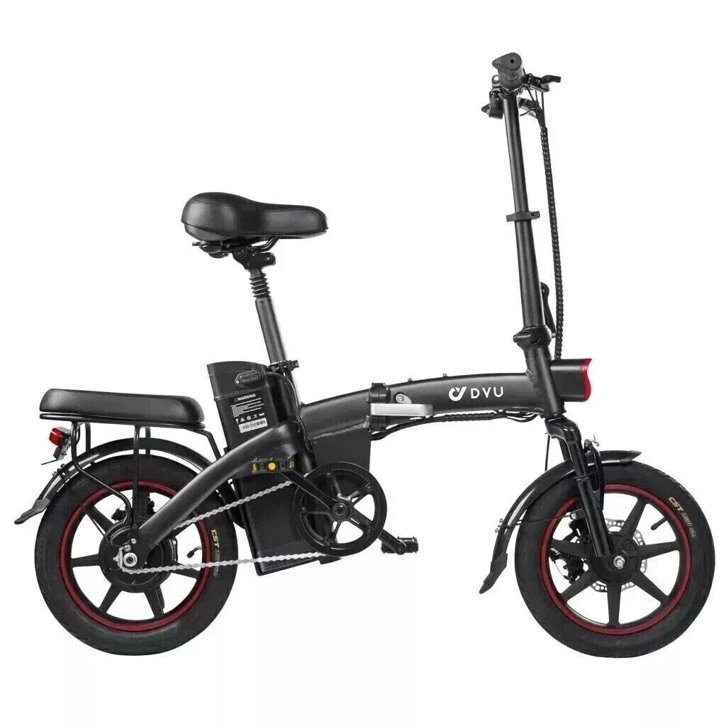 DYU A5 Folding Electric Bike 250W 48V 7.5Ah 14” Foldable E-Bike 25km/h 60km
