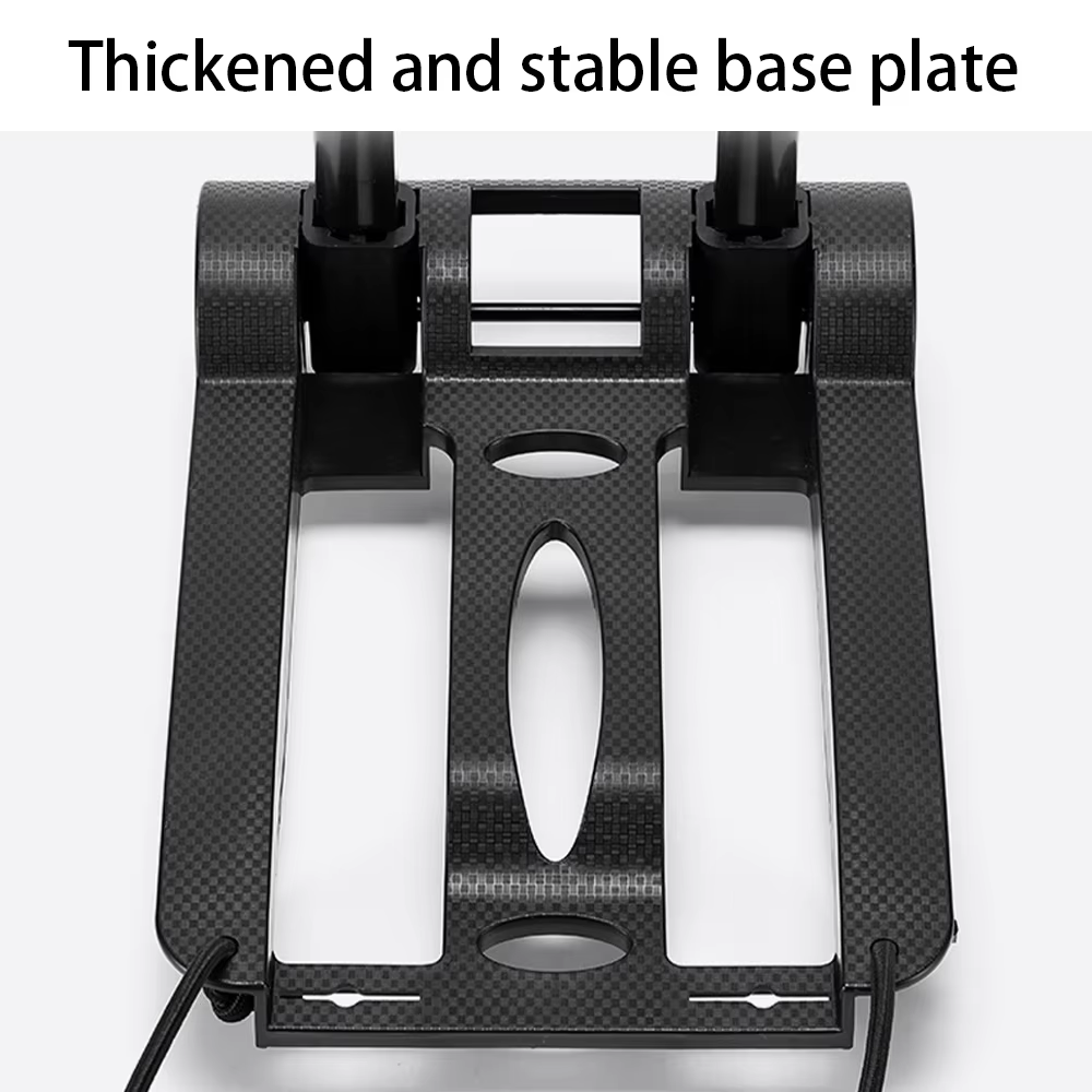 75kg Heavy Duty Folding Luggage Trolley Cart 75kg Portable Shopping Travel Use