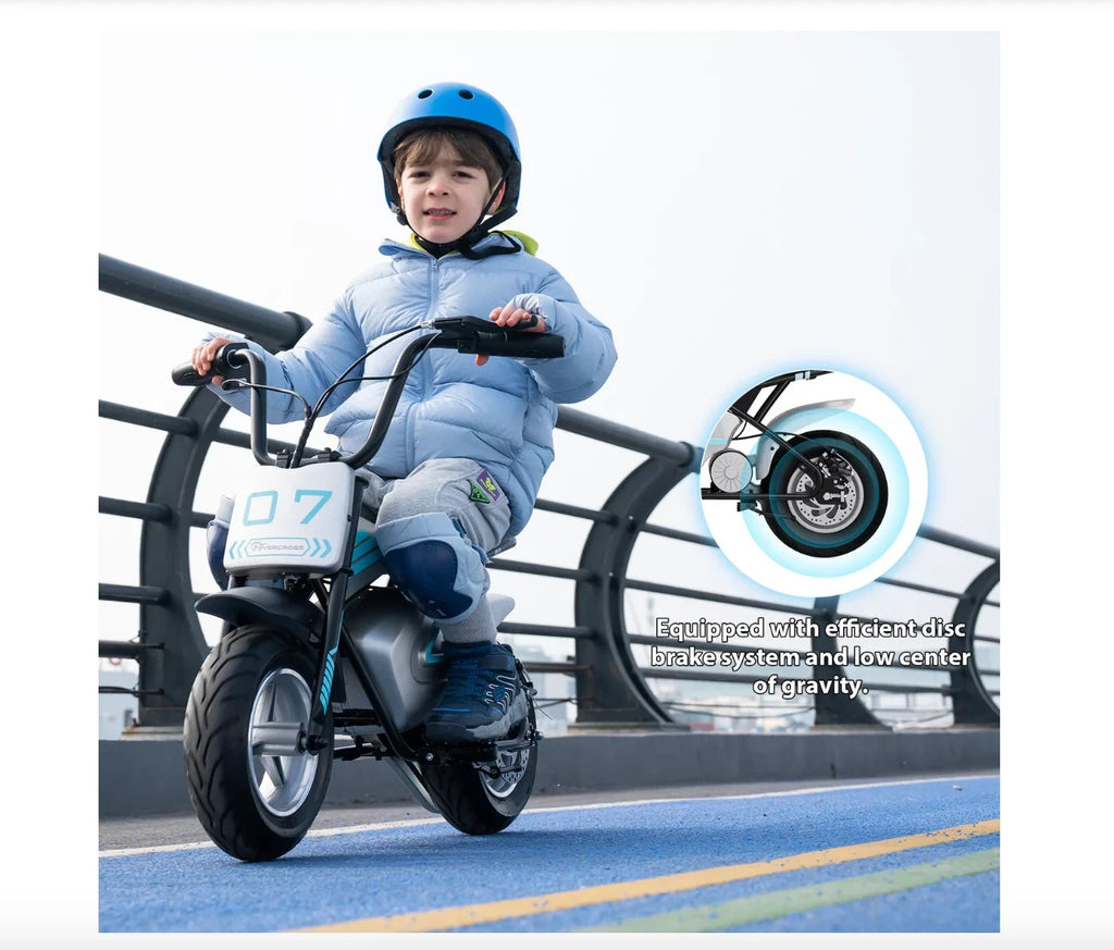 EVERCROSS EV07M 11" Tire Electric Kid motorcycle 300W 25.2V 4Ah E-motorbike