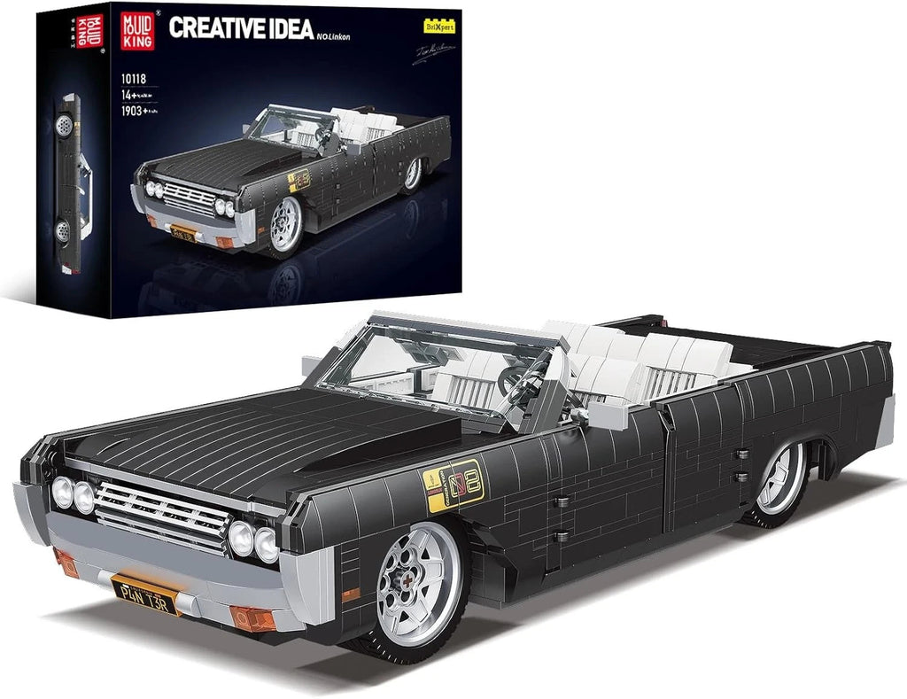 Mould King 10118 Continental Vintage Car Building Blocks Brick Set UK