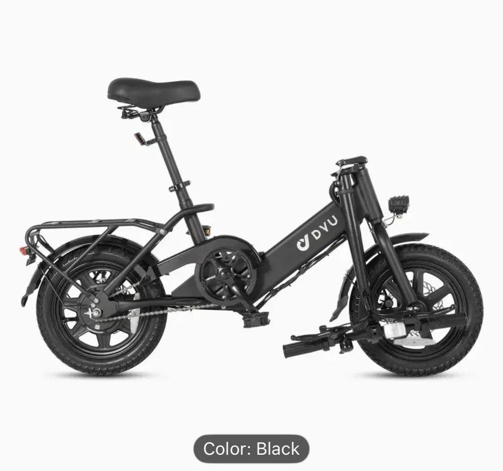 DYU C3 Folding Electric Bike 250W 36V 14” E-Bike 25km/h 40km Range + Warranty