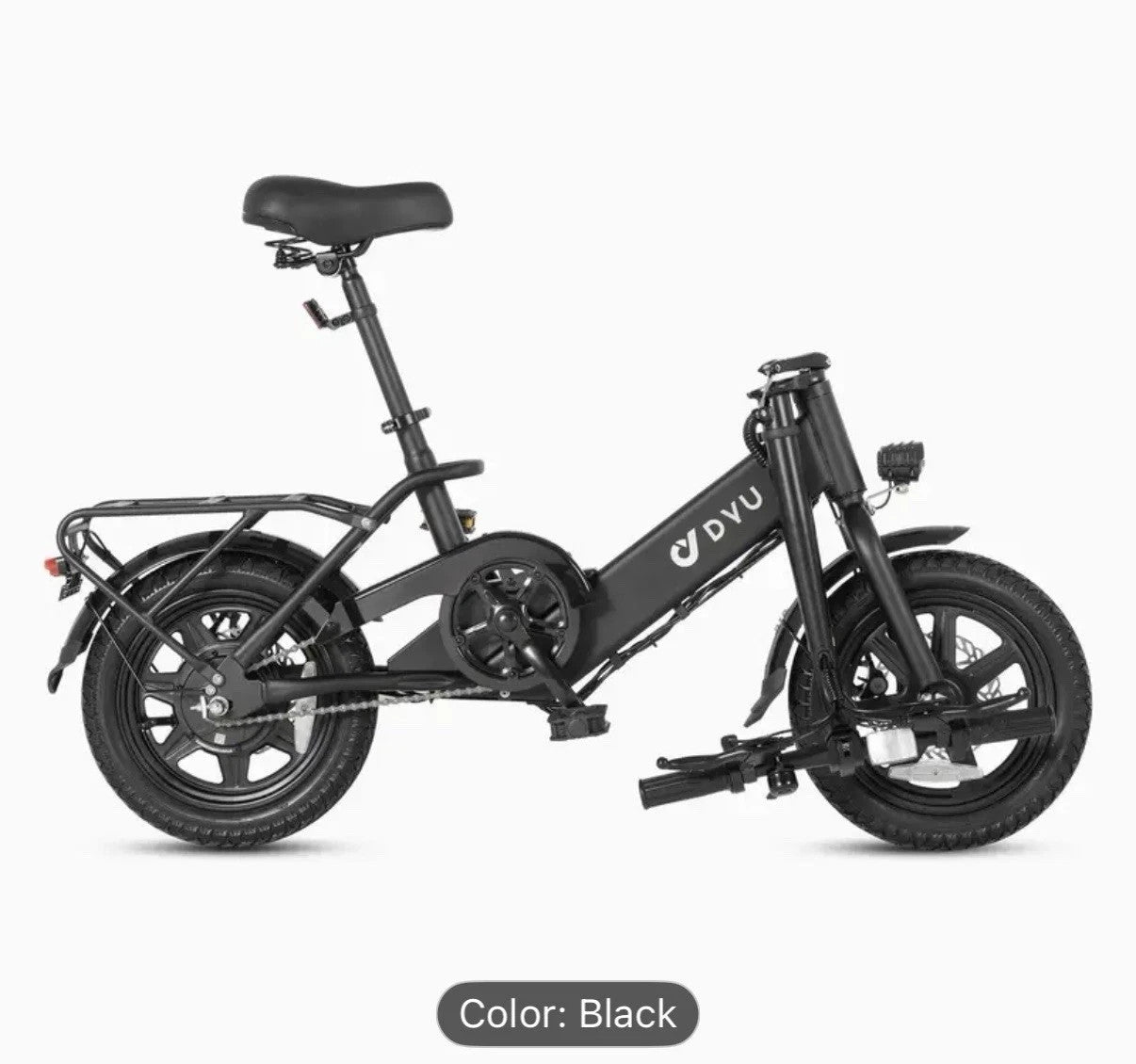 DYU C3 Folding Electric Bike 250W 36V 14” E-Bike 25km/h 40km Range + Warranty