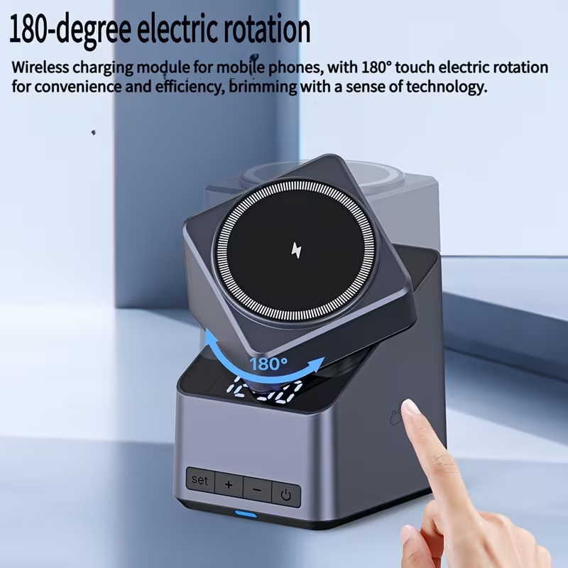 4-in-1 Wireless Charging Station Fast Charger iPhone Watch AirPods UK