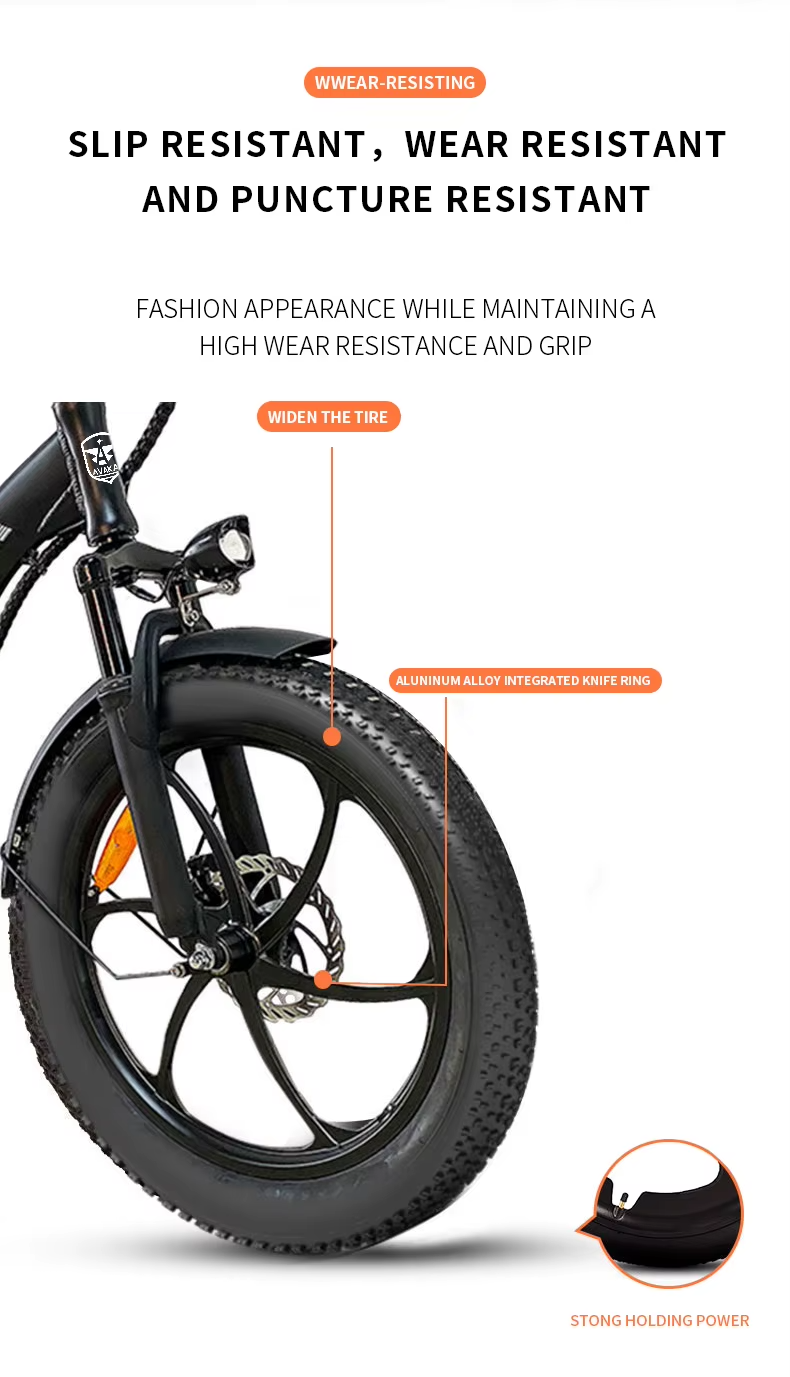 AVAKA BZ20PLUS Folding Electric Bike 250W 48V 18.2Ah 20” Fat Tyres City e-Bike