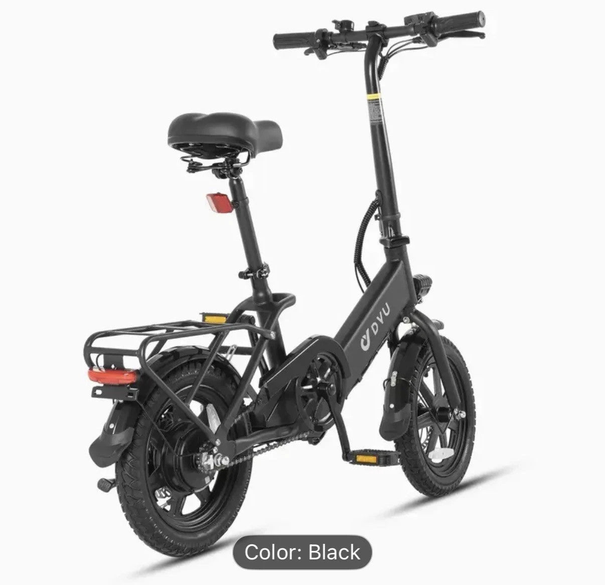 DYU C3 Folding Electric Bike 250W 36V 14” E-Bike 25km/h 40km Range + Warranty