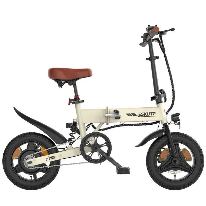 ESKUTE F200 14" Folding Electric Bike 250W 36V E-Bike 60KM Range City Commuter