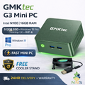 GMKtec G3 Fast Mini PC N100 16GB RAM 512GB SSD Windows 11 Pro Desktop UK WiFi 6