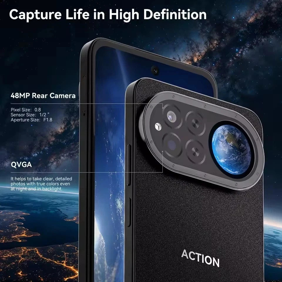IIIF150 Action Rugged Smartphone 24GB 256GB Android 15 Dual Screen IP68 UK