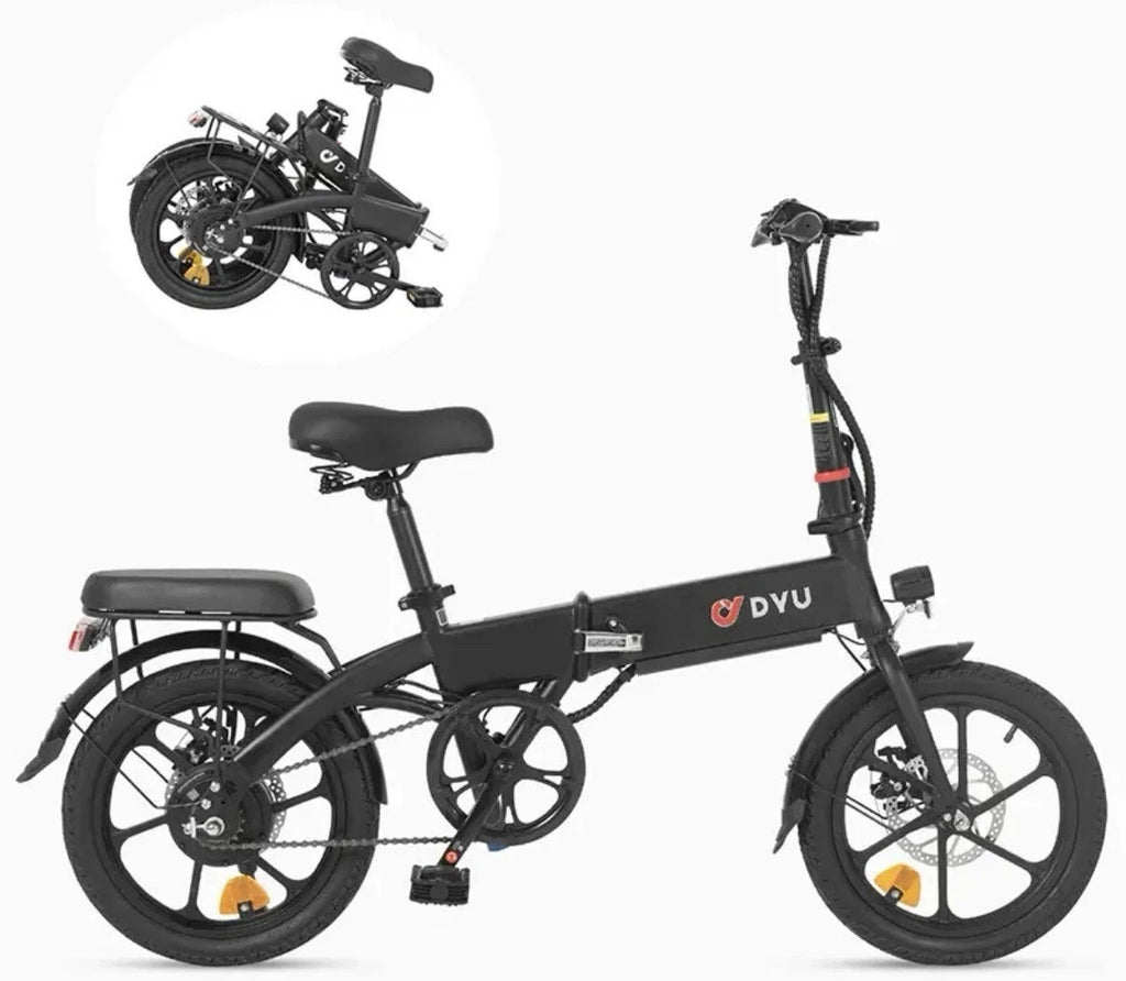 DYU A1F PRO 16" Folding Electric Bike 250W 36V E-Bike 60KM Range City Urban