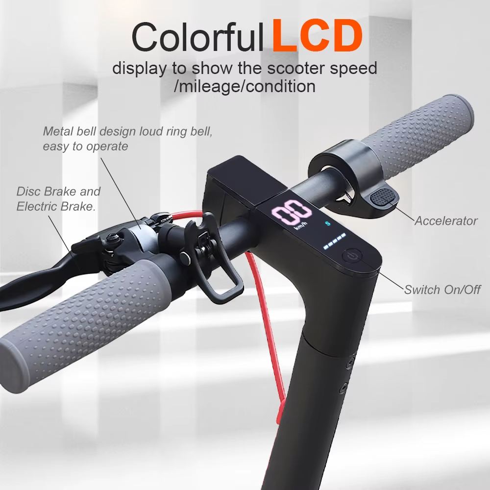 JUICEASE Adult Electric Scooter 250W 30km Range Foldable Suspension UK