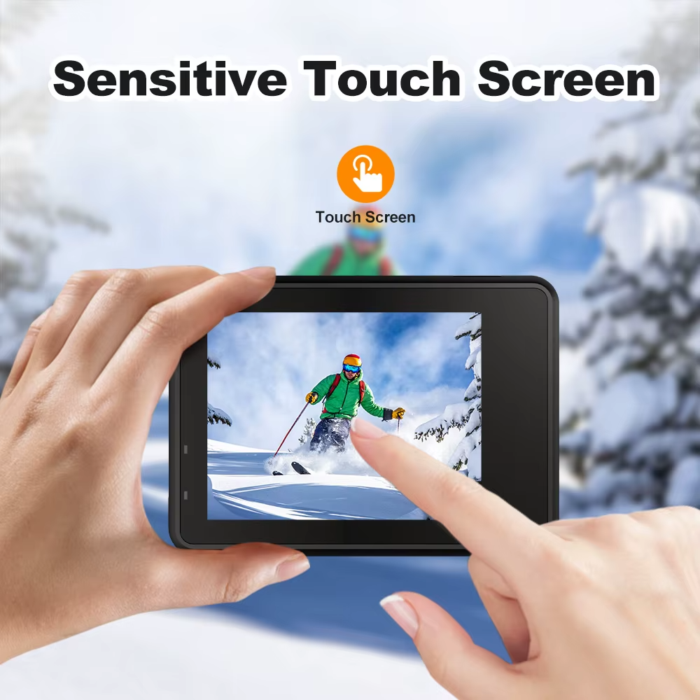 OURLIFE MTR60 PRO 5K Action Camera WiFi Touch Screen Waterproof UK