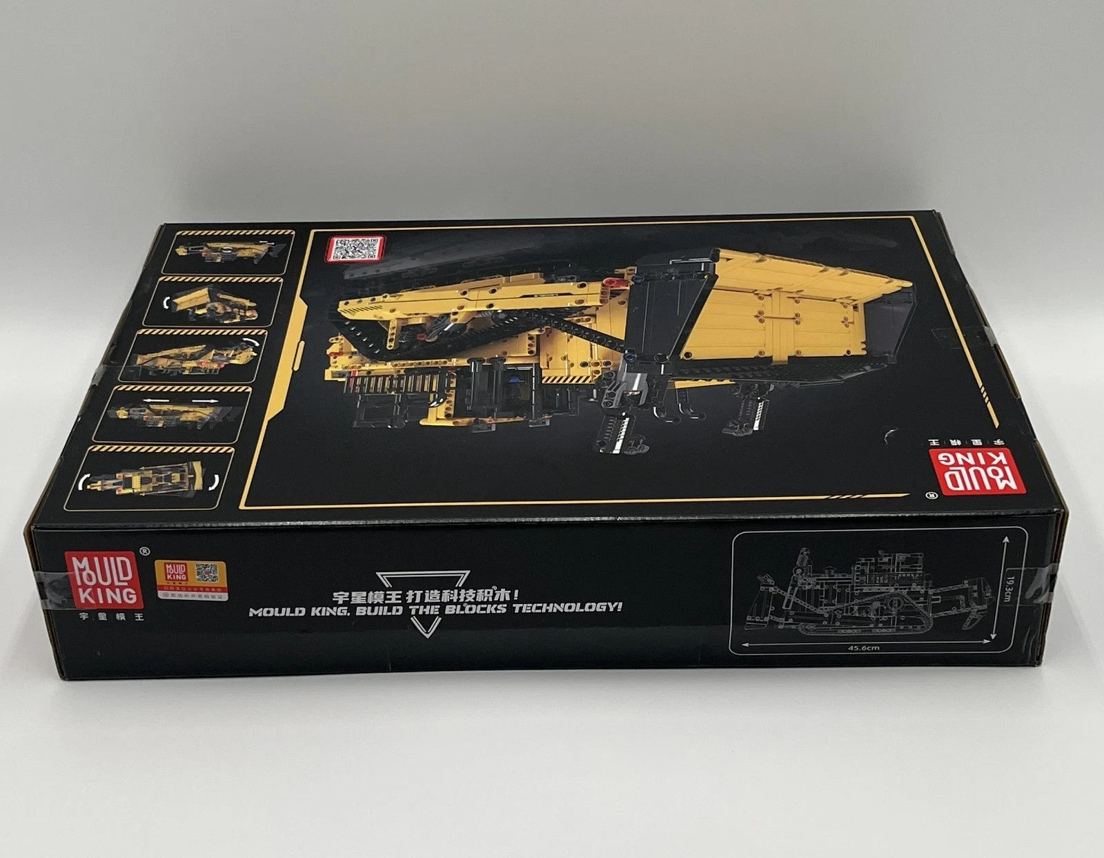 Mould King 15084 RC Bulldozer Building Blocks 1508pc Brick Set UK