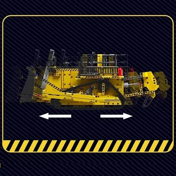 Mould King 15084 RC Bulldozer Building Blocks 1508pc Brick Set UK
