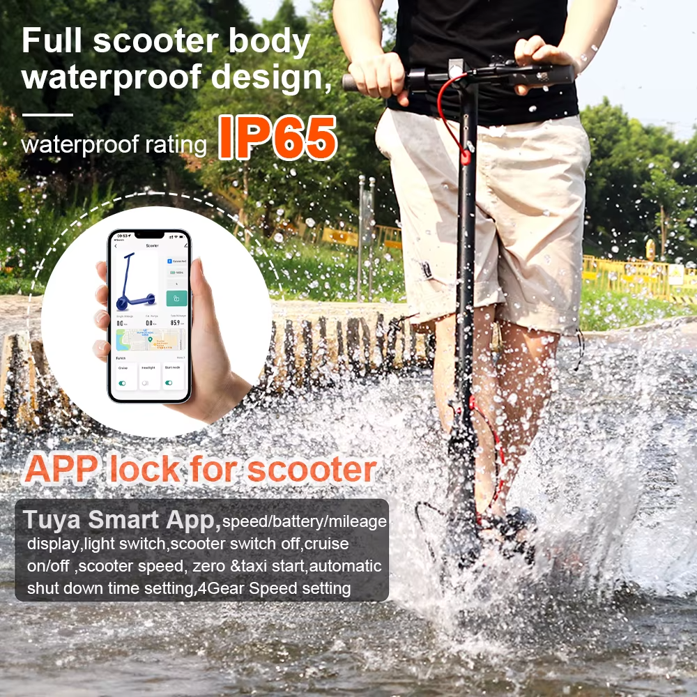 JUICEASE Adult Electric Scooter 250W 30km Range Foldable Suspension UK