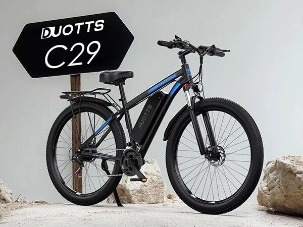 DUOTTS C29 Adult Electric Bike 250W 48V 250w City Mountain E-Bike 29" Tyres UK