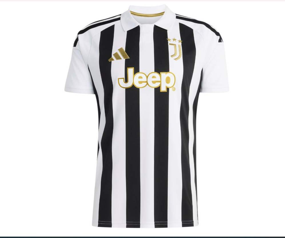 JUVENTUS HOME AUTHENTIC JERSEY 2026/27 - Sleeve Sponsor WhiteBIT