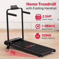 Bigzzia Treadmill 6km/h Foldable LED Display Home Gym UK