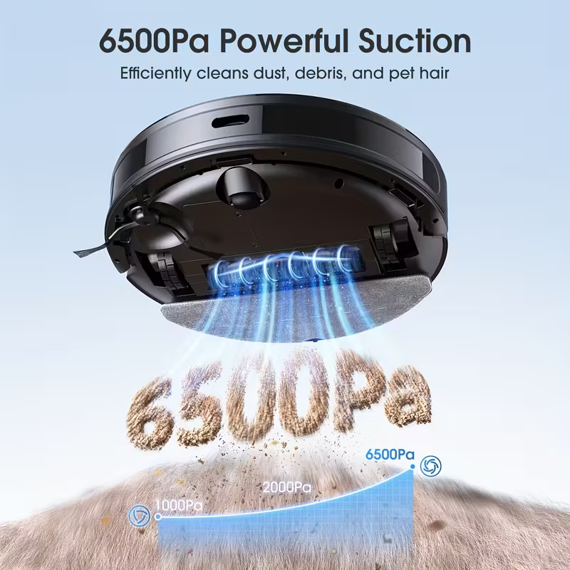 Lubluelu B40 Plus Robot Vacuum & Mop 6500Pa Self-Empty 3in1 Lidar UK