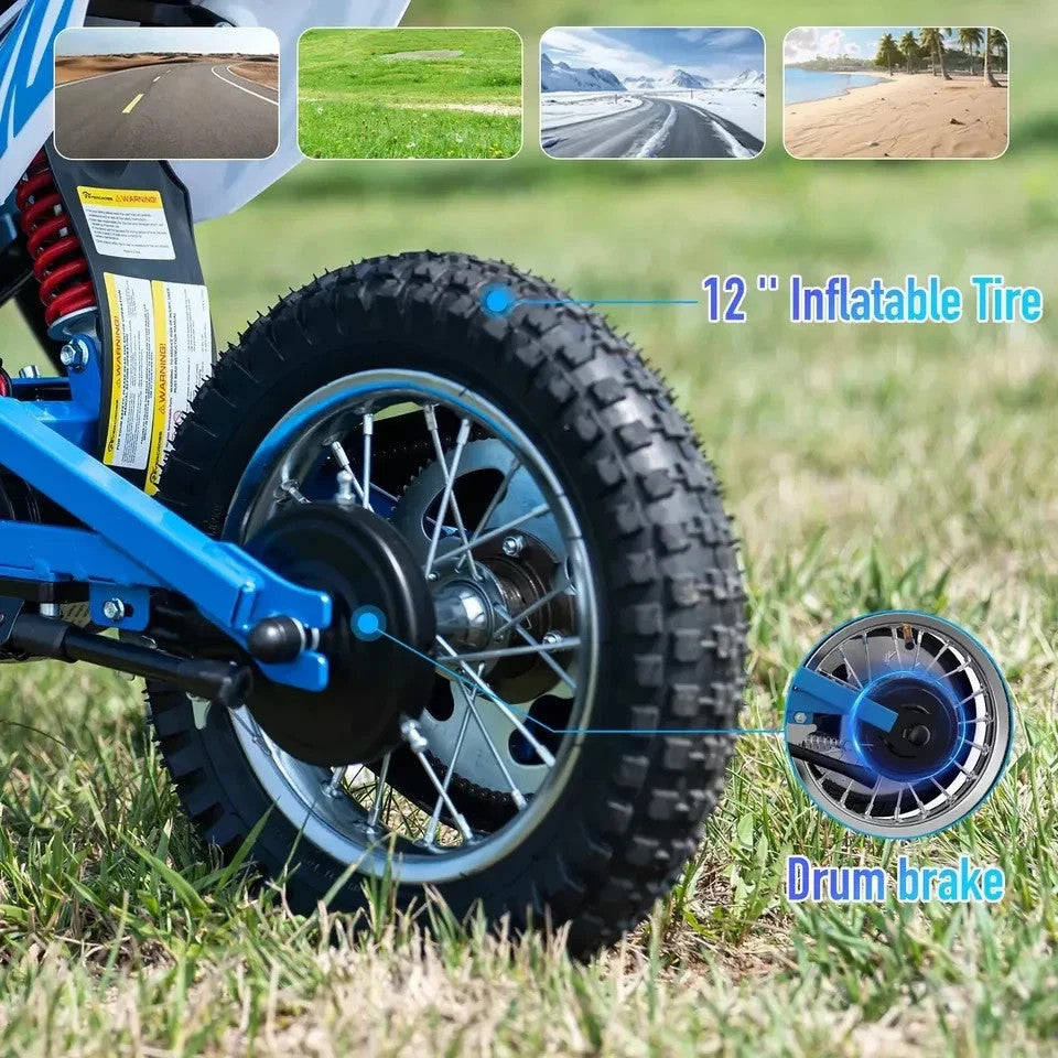 Evercross EV12M PRO 12" Kids Electric Motorbike 250W 36V 4Ah E-Dirt Bike 25km/h