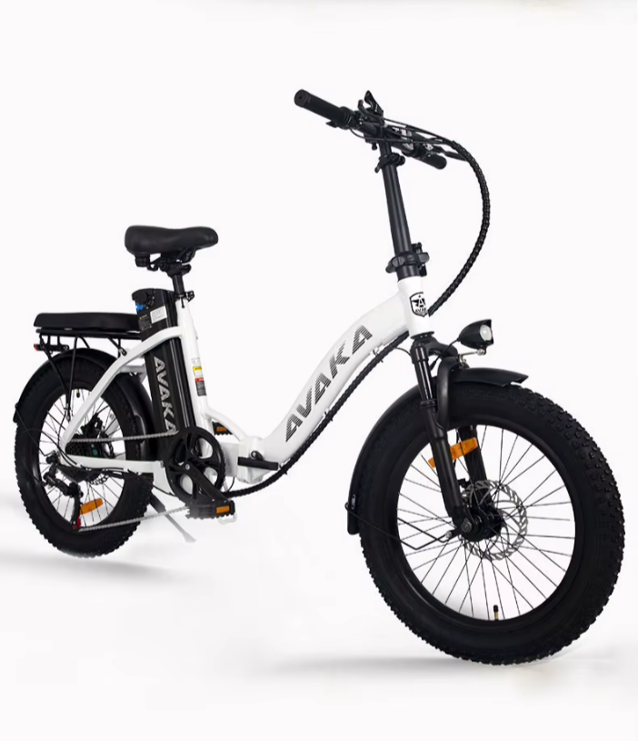 AVAKA BZ20PLUS Folding Electric Bike 250W 48V 18.2Ah 20” Fat Tyres City e-Bike