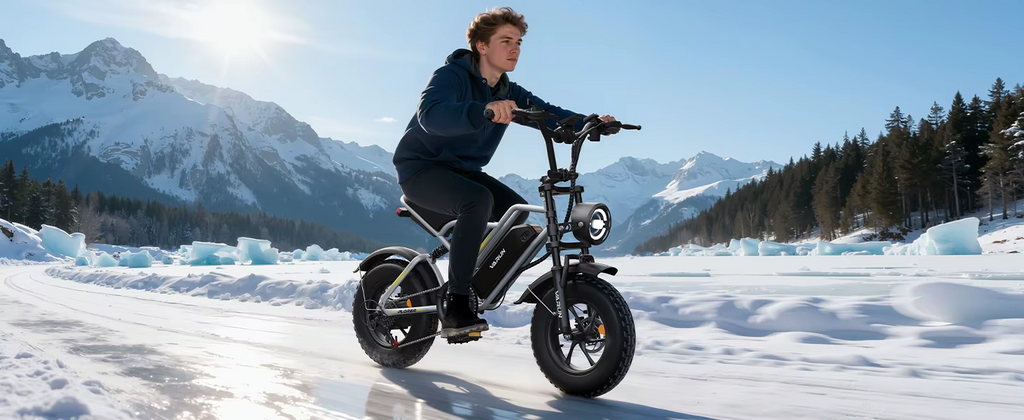 VARUN Plorer Electric Bike 250W 48V 13Ah 16” Fat Tyres All-Terrain E-Bike UK
