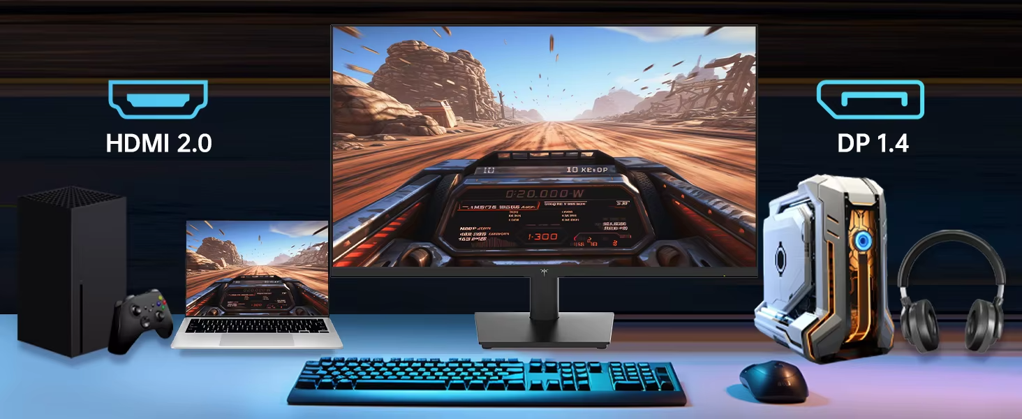 KTC 27" IPS QHD Gaming Monitor 100Hz UK