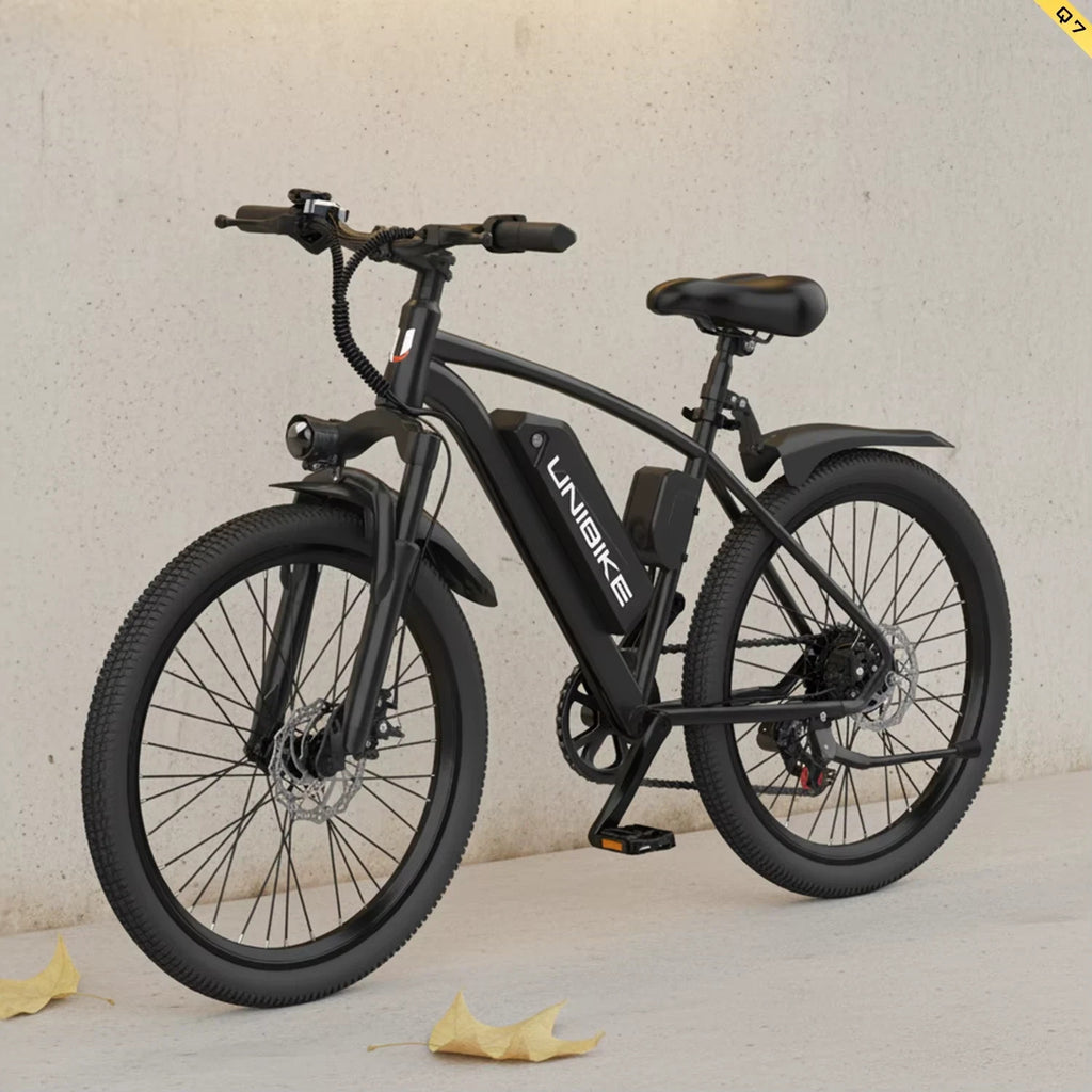 Unibike Q7 Electric Bike 250W 26” Adult E-Bike 10Ah Battery All Terrain MTB UK