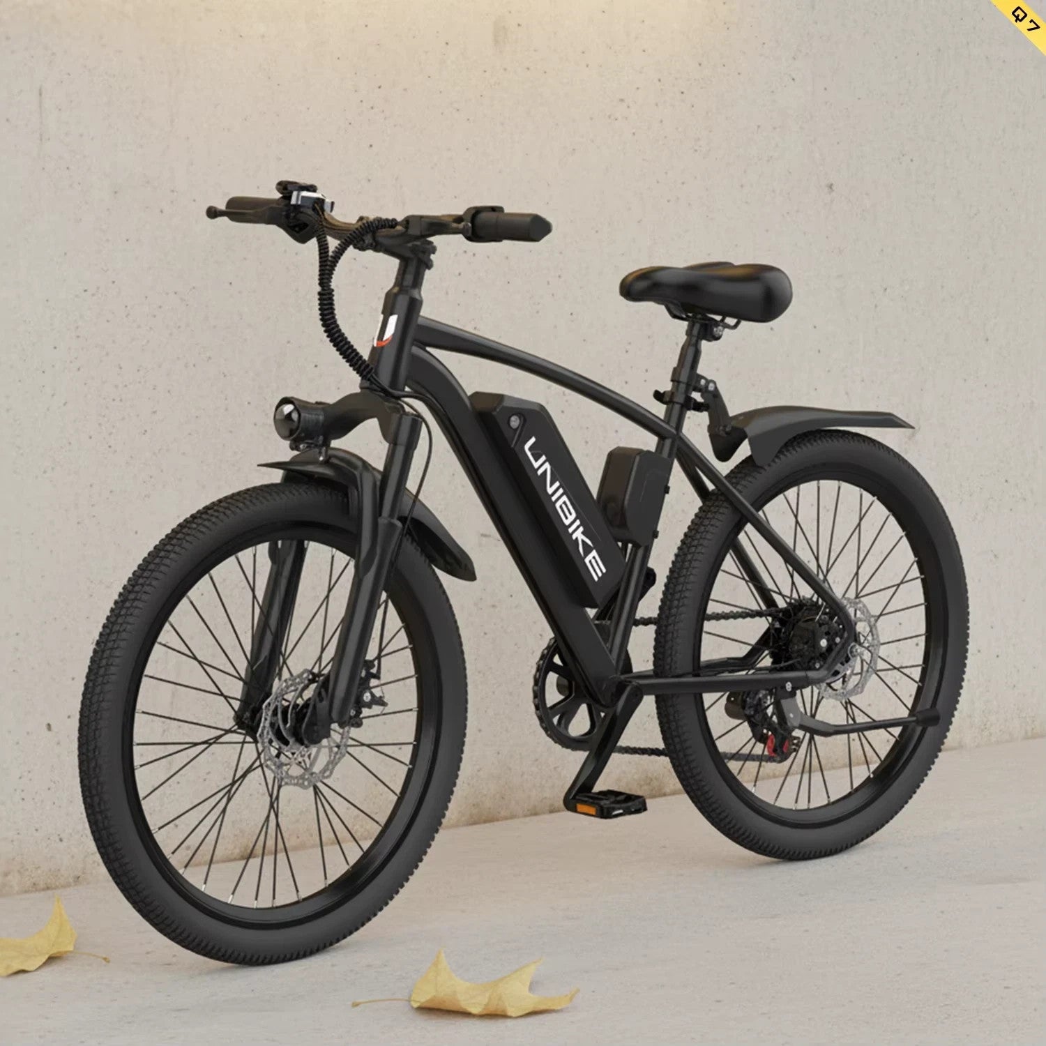Unibike Q7 Electric Bike 250W 26” Adult E-Bike 10Ah Battery All Terrain MTB UK