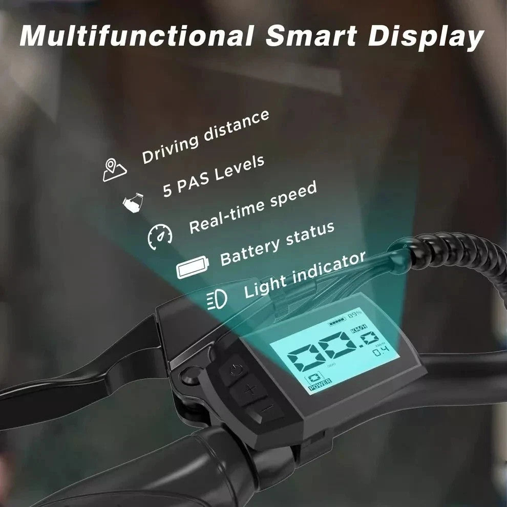 HITWAY BK2 Folding Electric Bike 250W 16" 36V E-Bike 70km Range 7 Speed UK Legal