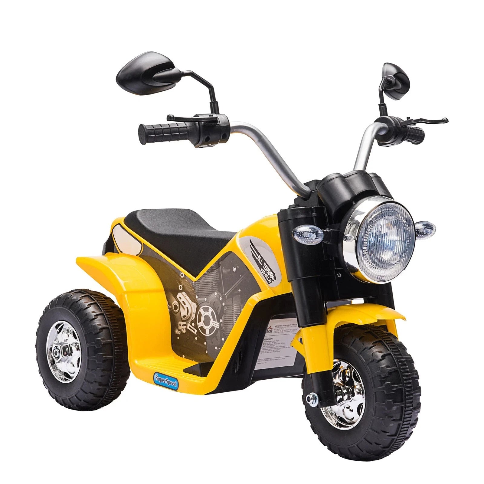HOMCOM Kids 6V Ride-On Motorbike UK