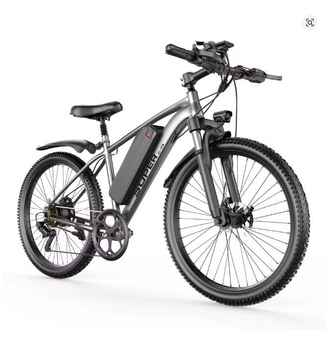 UPlee G73 Electric Bike 26” 48V 10Ah or 13Ah Battery 7-Speed Adult E Bike MTB UK