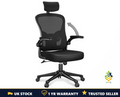 GartistGO Office Desk Chair High Back Ergonomic Computer Chair Black Pink Gray