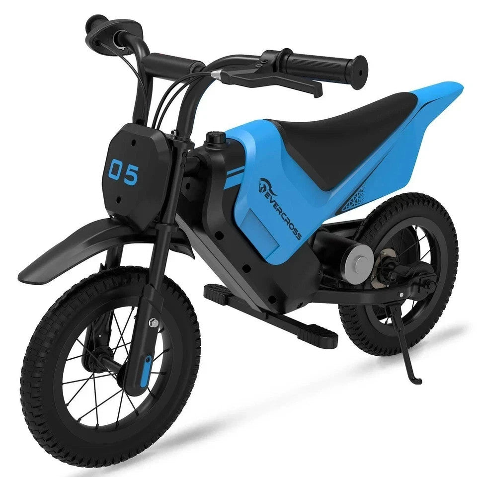 EVERCROSS PLUS EV05M Kids Fast Electric Dirt Bike 150W 12” 2-Speed 8/16km/h Gift