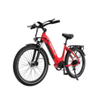 KOOLUX X2 Electric Bike 26" 250W 48V 13.5Ah E-MTB 60km Long Range Commuter Legal - Red
