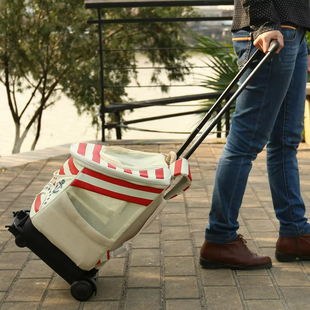 75kg Heavy Duty Folding Luggage Trolley Cart 75kg Portable Shopping Travel Use