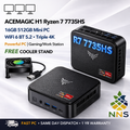 ACEMAGIC H1 Ryzen 7 7735HS 16GB 512GB Mini PC WiFi 6 BT 5.2 Triple 4K Warranty
