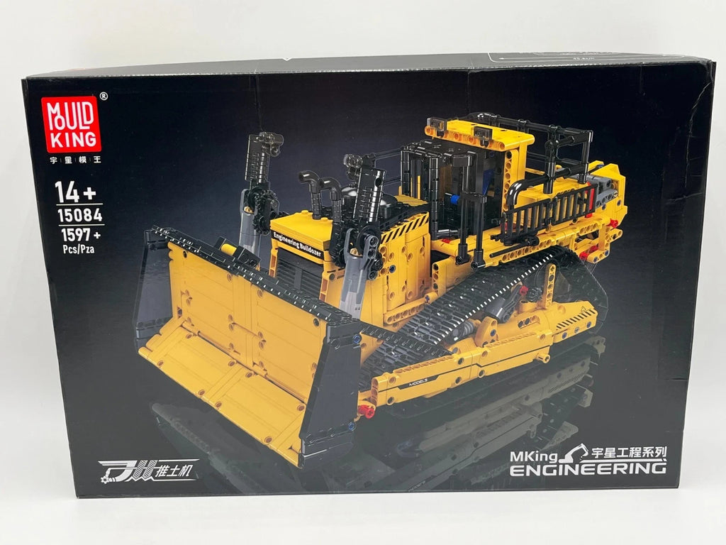 Mould King 15084 RC Bulldozer Building Blocks 1508pc Brick Set UK