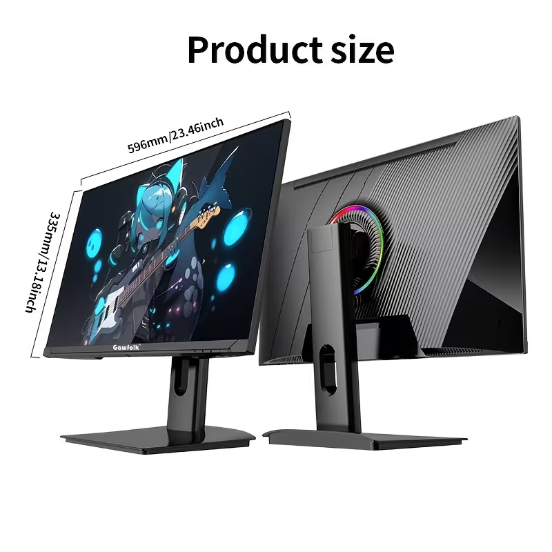 Gawfolk 27" QHD Gaming Monitor 180Hz 1ms UK