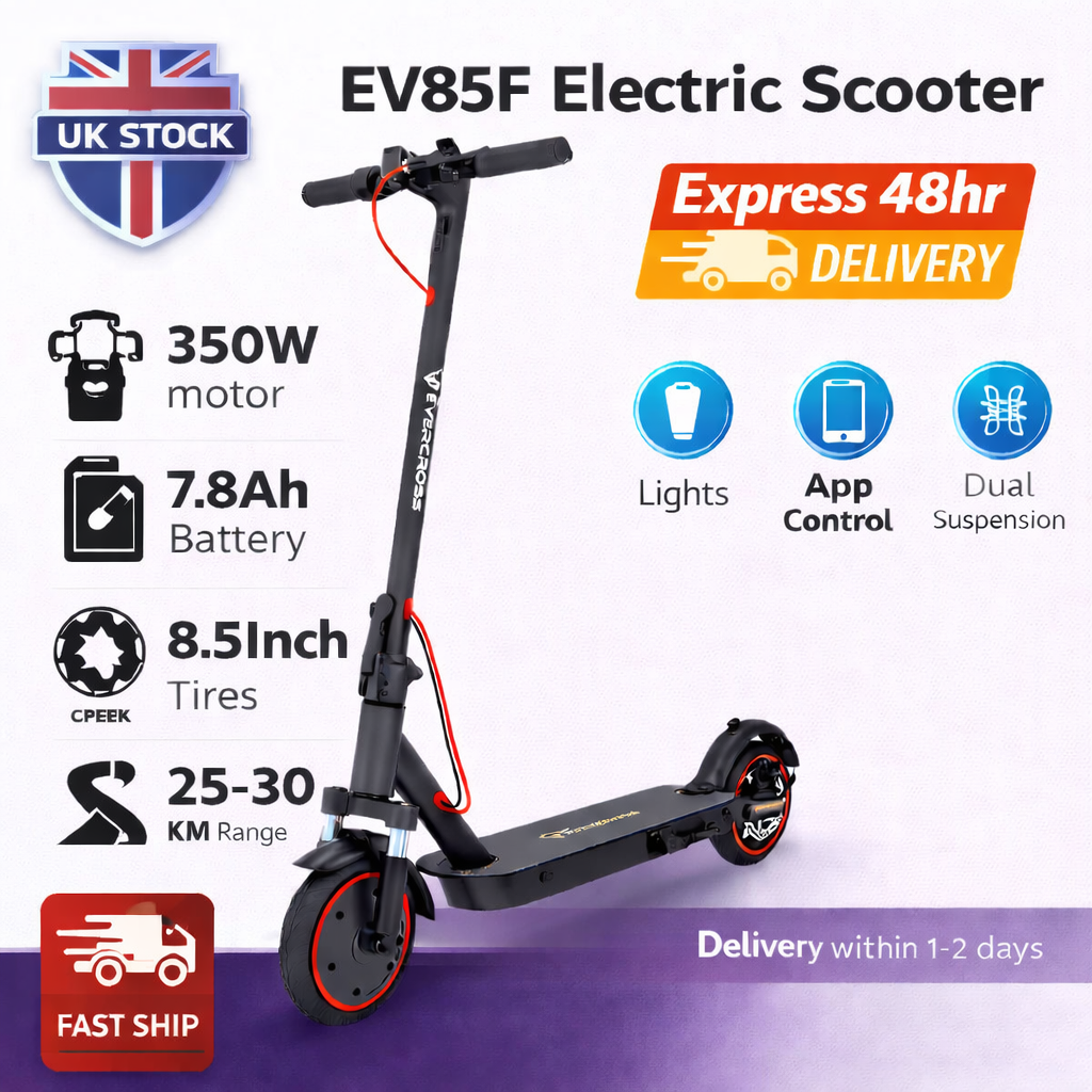 Evercross EV85F Adult Electric Scooter 350W 25km/h 25km Range Foldable