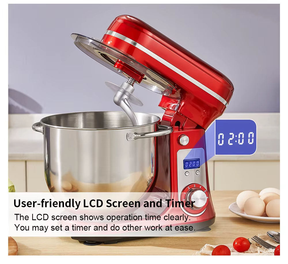 BioloMix 1200W Stand Mixer 6L Bowl UK