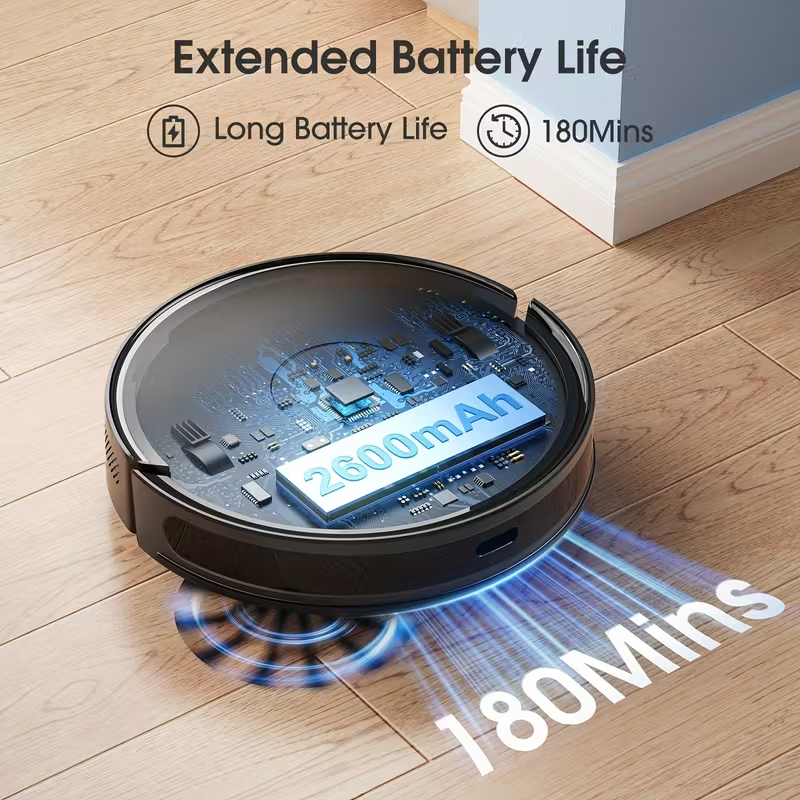 Lubluelu B40 Plus Robot Vacuum & Mop 6500Pa Self-Empty 3in1 Lidar UK
