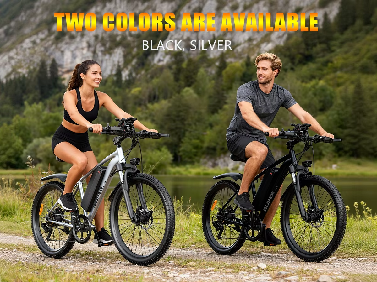 UPlee G73 Electric Bike 26” 48V 10Ah or 13Ah Battery 7-Speed Adult E Bike MTB UK