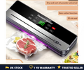 5-in-1 Vacuum Sealer Machine 65kPa Food Sealer Dry Wet Seal + 10 Bags UK