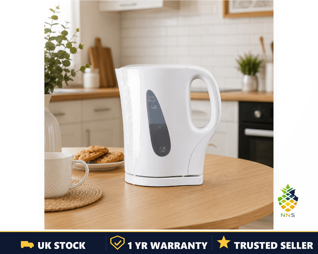 2200W Electric Kettle 1.7L Cordless Fast Boil Jug Auto Shut-Off Lightweight UK